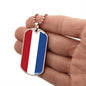 Dutch Flag - Luxury Dog Tag Necklace