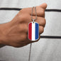 Dutch Flag - Luxury Dog Tag Necklace