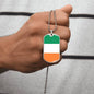 Irish Flag - Luxury Dog Tag Necklace