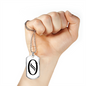 Initial O v001-24 - Luxury Dog Tag Necklace