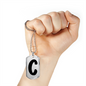 Initial C v1b - Luxury Dog Tag Necklace
