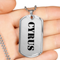 Cyrus - Luxury Dog Tag Necklace