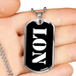 Lon v3 - Luxury Dog Tag Necklace
