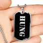 Hung v2 - Luxury Dog Tag Necklace