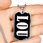 Lou v03 - Luxury Dog Tag Necklace
