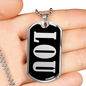 Lou v02 - Luxury Dog Tag Necklace