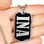 Ina v02 - Luxury Dog Tag Necklace