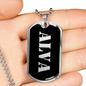 Alva v2 - Luxury Dog Tag Necklace