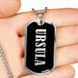 Ursula v02 - Luxury Dog Tag Necklace