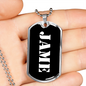 Jame v3 - Luxury Dog Tag Necklace