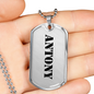 Antony - Luxury Dog Tag Necklace