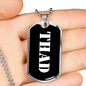 Thad v3 - Luxury Dog Tag Necklace