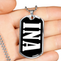 Ina v03 - Luxury Dog Tag Necklace