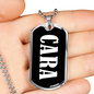Cara v03 - Luxury Dog Tag Necklace