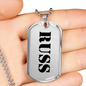 Russ - Luxury Dog Tag Necklace