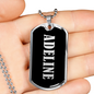 Adeline v02 - Luxury Dog Tag Necklace