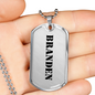 Branden - Luxury Dog Tag Necklace