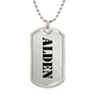 Alden - Luxury Dog Tag Necklace