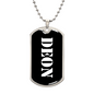 Deon v3 - Luxury Dog Tag Necklace