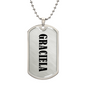 Graciela v01 - Luxury Dog Tag Necklace
