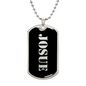 Josue v2 - Luxury Dog Tag Necklace