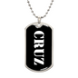 Cruz v3 - Luxury Dog Tag Necklace