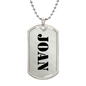 Joan - Luxury Dog Tag Necklace