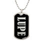 Lupe v02 - Luxury Dog Tag Necklace