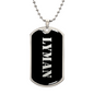 Lyman v2 - Luxury Dog Tag Necklace