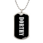 Dorthy v03 - Luxury Dog Tag Necklace