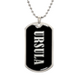 Ursula v02 - Luxury Dog Tag Necklace