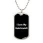 Love My Xoloitzcuintli v6 - Luxury Dog Tag Necklace