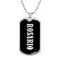 Rosario v03 - Luxury Dog Tag Necklace