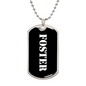 Foster v3 - Luxury Dog Tag Necklace