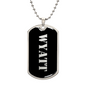 Wyatt v2 - Luxury Dog Tag Necklace