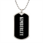 Kimberley v02 - Luxury Dog Tag Necklace
