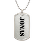 Jonas - Luxury Dog Tag Necklace