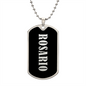 Rosario v02 - Luxury Dog Tag Necklace