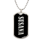 Susana v02 - Luxury Dog Tag Necklace