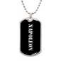 Napoleon v2 - Luxury Dog Tag Necklace