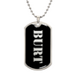 Burt v2 - Luxury Dog Tag Necklace