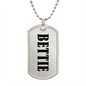 Bettie v01 - Luxury Dog Tag Necklace