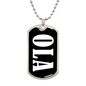 Ola v03 - Luxury Dog Tag Necklace