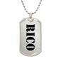 Rico - Luxury Dog Tag Necklace