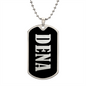 Dena v02 - Luxury Dog Tag Necklace