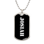 Josiah v3 - Luxury Dog Tag Necklace