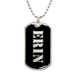 Erin v2 - Luxury Dog Tag Necklace