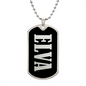 Elva v02 - Luxury Dog Tag Necklace