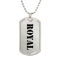 Royal - Luxury Dog Tag Necklace