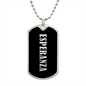 Esperanza v02 - Luxury Dog Tag Necklace